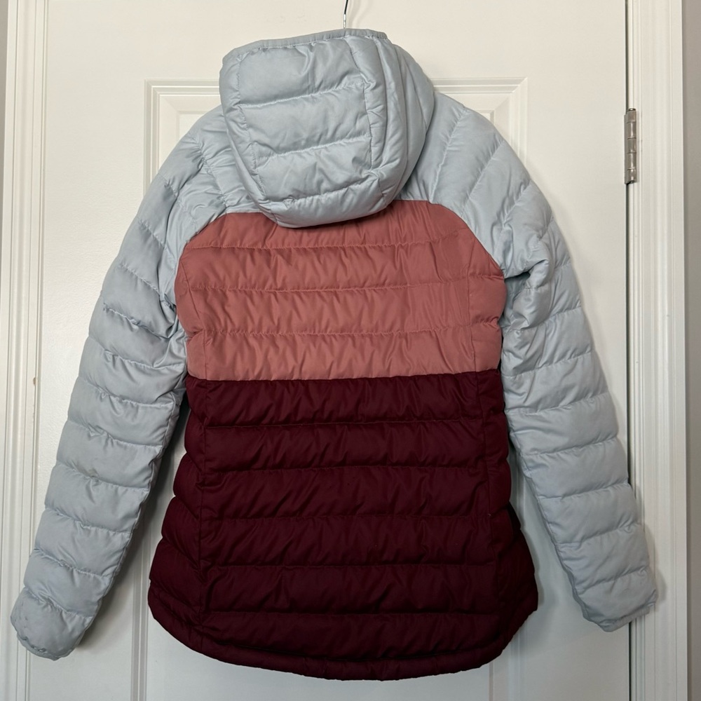 L.L. Bean Women's Down Colorblock jacket - Picture 2 of 8